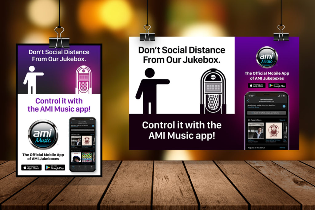 social distance digital jukebox