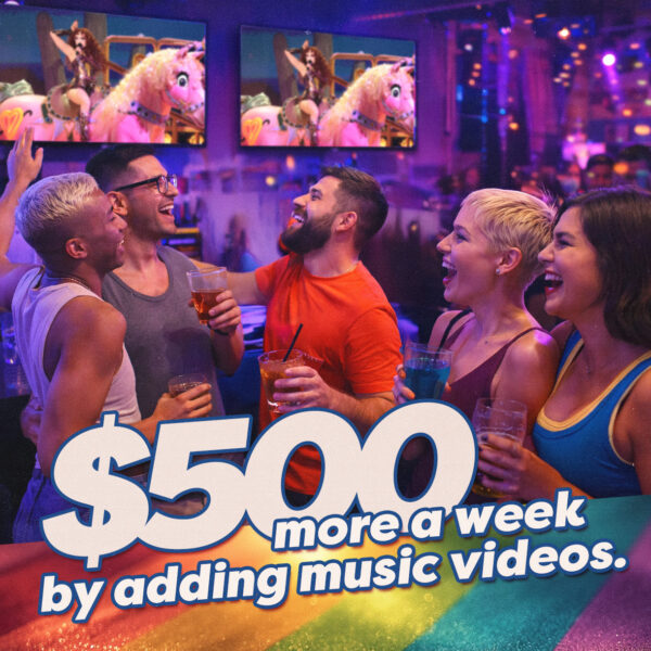 Music Videos drive additional revenue at venues.